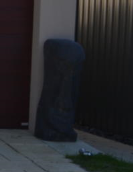 stone head statues