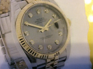 ROLEX DATEJUST GREY DIAMOND
