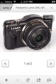 Panasonic Lumix DMCGF3 Camera