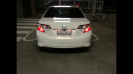 WHITE TOYOTA CAMRY ALTISE 2012